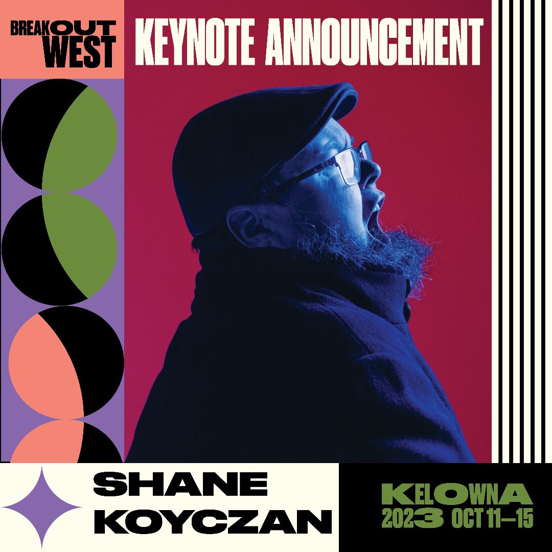 Keynote Announcement - Shane Koyczan