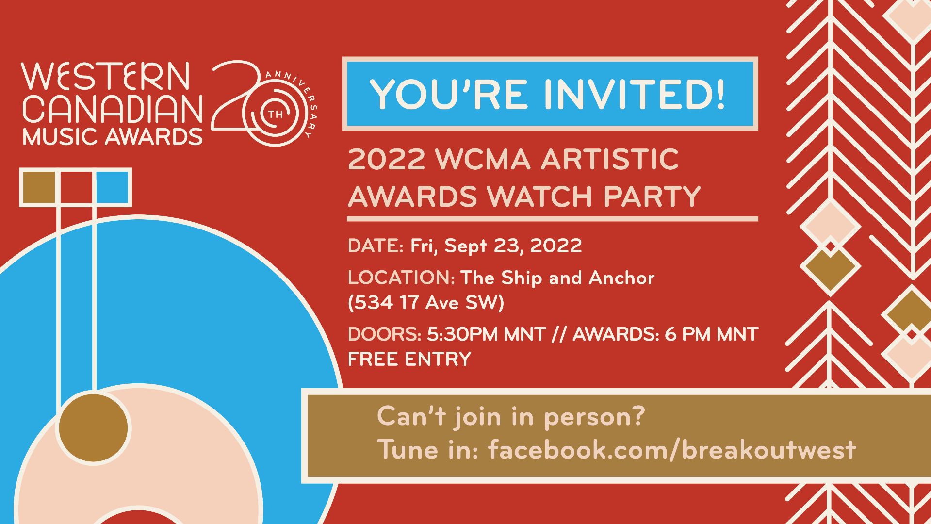 WCMA 2022 Awards Presentation Watch Party